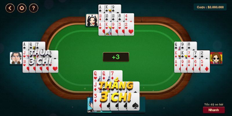 Cách tính tiền thắng thua chi tiết trong game bài Mậu Binh Win456
